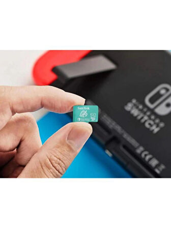 SanDisk Nintendo Switch 512GB 100/90 MB/s microSDXC Hafıza Kartı SDSQXAO-512G-GN3ZN