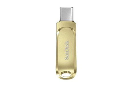 SanDisk Ultra Dual Drive Luxe 512GB SDDDC4-512G-G46GD TYPE-C Gold Usb Bellek