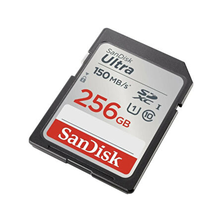 SanDisk Ultra 256GB 150MB/s SDHC/SDXC Class 10 UHS-I Hafıza Kartı SDSDUNC-256G-GN6IN