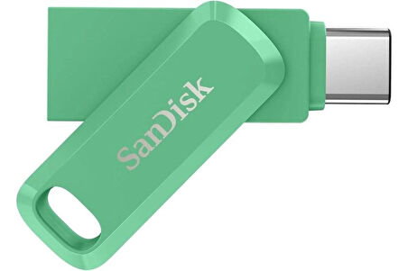SanDisk Ultra Dual Drive Go 256GB SDDDC3-256G-G46AG USB & Type-C Flash Bellek Yeşil