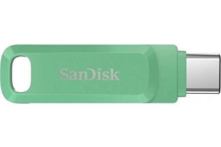 SanDisk Ultra Dual Drive Go 256GB SDDDC3-256G-G46AG USB & Type-C Flash Bellek Yeşil