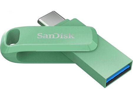 SanDisk Ultra Dual Drive Go 512GB SDDDC3-512G-G46AG USB & Type-C Flash Bellek Absinthe Green