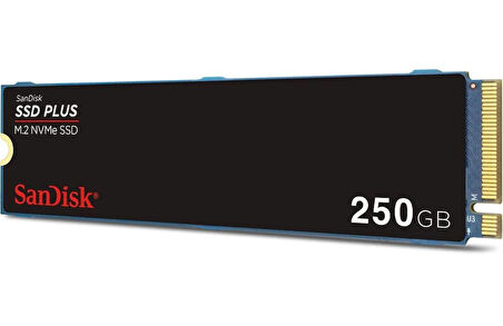 SanDisk SSD PLUS 250GB 2400MB-1500MB/s M.2 PCIe Gen 3.0 NVMe SSD SDSSDA3N-250G-G26