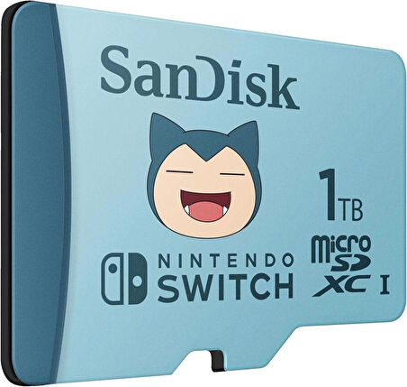 SanDisk Nintendo Switch Pokémon 1TB 100MB/s microSDXC Lisanslı Hafıza Kartı SDSQXAO-1T00-GN6ZK