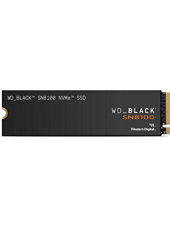 WD Black 2TB SN8100 14900/14000MBs NVMe PCIE 5.0 M.2 Gen5 WDS200T1X0M SSD Disk