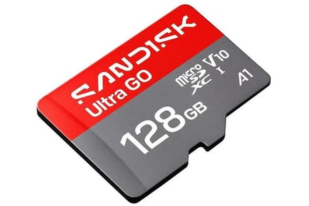 SANDISK Ultra GO 128GB 190MB/s microSDXC UHS-I Hafıza Kartı SDSQUGN-128G-GN6MN