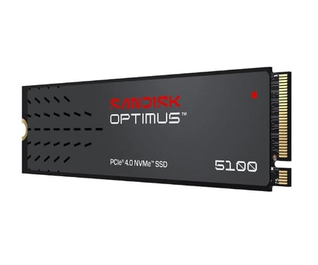 SANDISK Optimus 5100 500GB 6600/5600MB/s PCIe 4.0 x4 NVMe SSD SDSP51500GAN