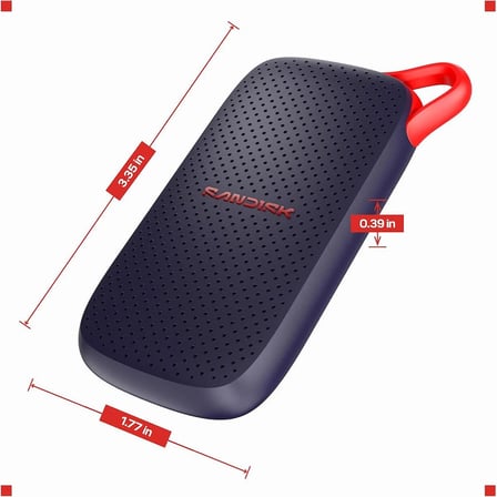 Sandısk Extreme 2TB Taşınabilir SSD - SDSSDE31-2T00-G25
