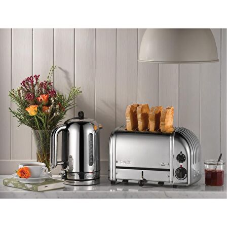 Dualit 72835 Classic Işıklı Çelik 1.7 Lt Kettle