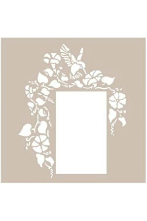 As409 Stencil Şablon 21x29 Cm