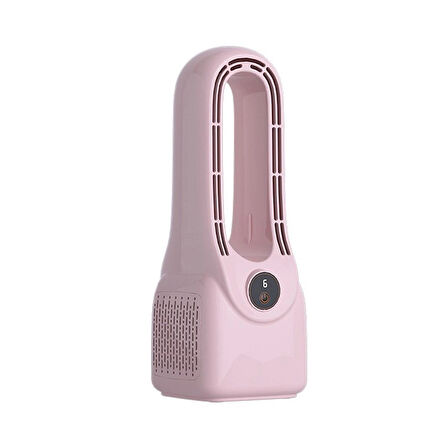 6 Kademeli Güçlğ Fan Hızı / Ultrasonik Nemlendirici Renkli ışıklı Hazne / 3.000mAh batarya/Vantilatör/Masa üstü Fan