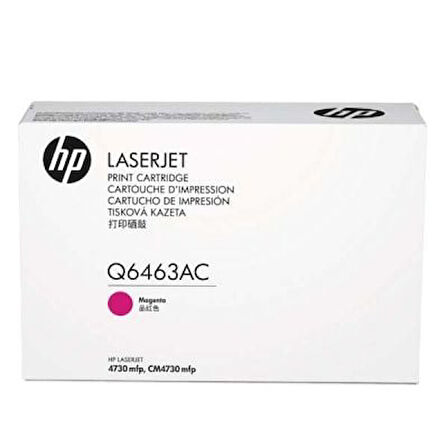 HP Q6463AC Kırmızı Magenta Orjinal Toner CM4730