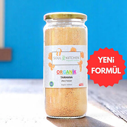 Organik Tarhana cam 350 gr (ilave tuzsuz)