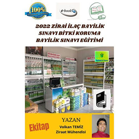 2025 Zirai İlaç Bayilik Sınavı Bitki Koruma Ürünleri Bayilik Sınavı Hazırlık Eğitimi Ders Kitabı 5.0