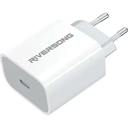 Riversong Wall Charger PowerKub 20 White Adaptör