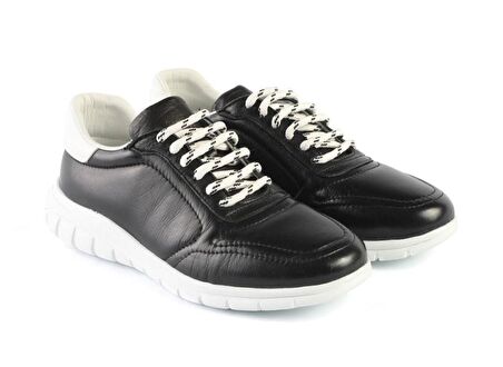 3389 Libero Yumuşak Ekstra Hafif Kadın Ayakkabı-Siyah.Beyaz