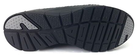 Laden Forelli Hakiki Deri Anatomik Kadın Ayakkabı-Siyah