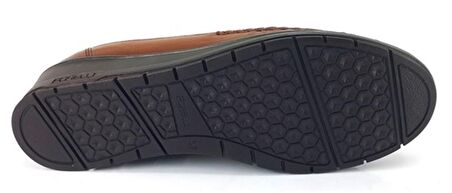 Moriza Forelli Deri Anatomik Günlük Kadın Ayakkabı-Taba