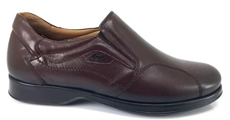 Zıon Forelli Comfort Deri Günlük Erkek Ayakkabı-Kahverengi