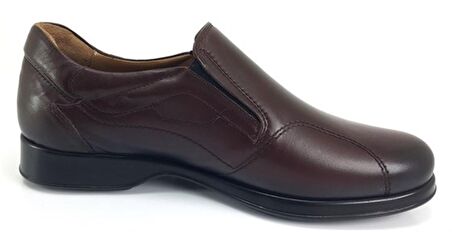 Zıon Forelli Comfort Deri Günlük Erkek Ayakkabı-Kahverengi