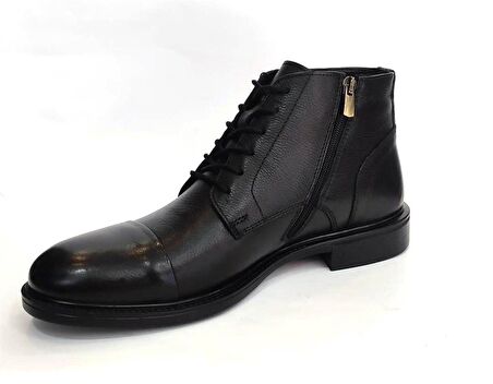 Luciano Hammer Jack Kauçuk Taban Erkek Bot-Siyah