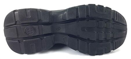 Mammamia 3115 Hakiki Deri Günlük Kadın Ayakkabı-Siyah Nubuk