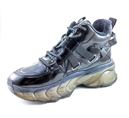 314 Guja Air Taban Kadın Spor Ayakkabısı -Siyah