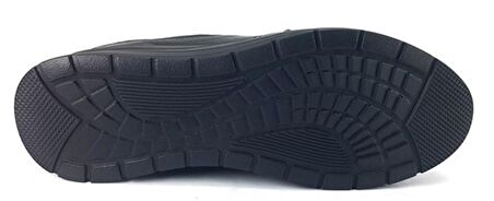 Pınk Forelli Anatomik Deri Günlük Kadın Ayakkabı-Siyah