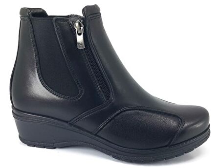 Dude Forelli Günlük Anatomik Kadın Bot-Siyah