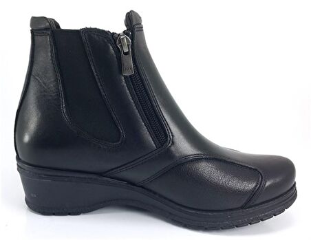 Dude Forelli Günlük Anatomik Kadın Bot-Siyah