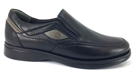 Nardo Forelli Düz Taban Anatomik Erkek  Ayakkabı-Siyah