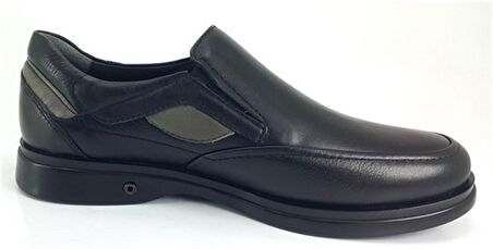 Nardo Forelli Düz Taban Anatomik Erkek  Ayakkabı-Siyah