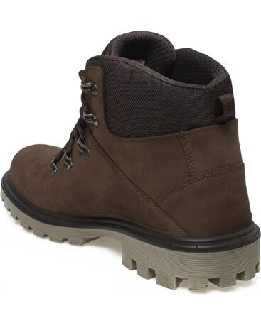 7101 Scooter Günlük Su Geçirmez Erkek Bot-Kahverengi Nubuk