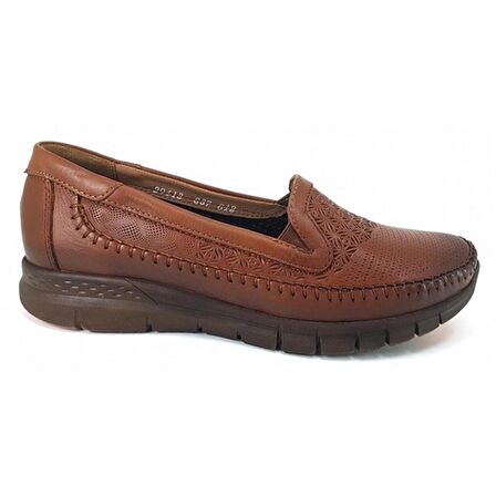 Eterna Forelli Günlük Anatomik Kadın Ayakkabı-Taba