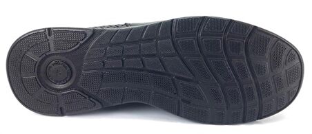 Helmut Forelli Erkek Siyah Deri Comfort Ayakkabı-Siyah