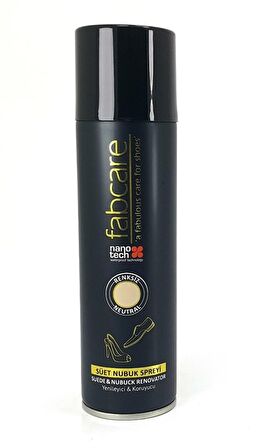 Fabcare 3011 Süet Nubuk Spreyi 250 ml-Naturel