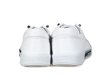 Basel HammerJack Hakiki Deri Erkek Günlük Ayakkabı-Beyaz