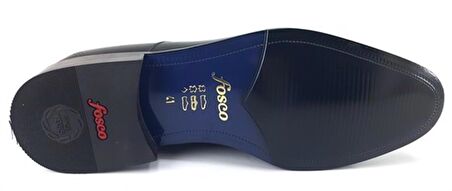 Fosco 2887 Hakiki Deri Erkek Klasik Ayakkabı-Siyah