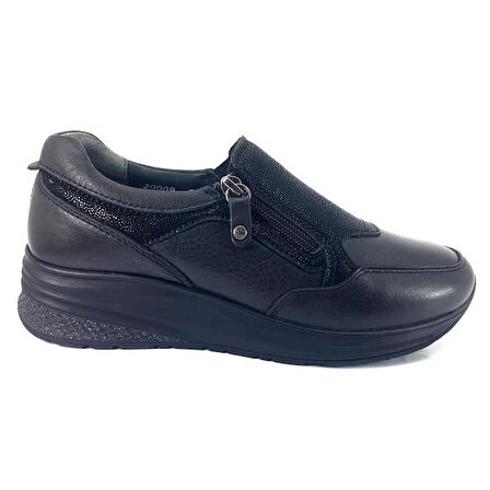 Forelli Melda Günlük Anatomik Kadın Ayakkabı-Siyah