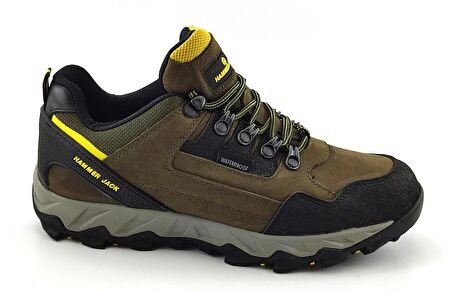 HammerJack Carousel  Outdoor Deri Erkek Ayakkabı-Haki