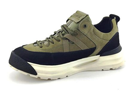 Guja 521 Hafif Taban Erkek Sneaker Ayakkabı-Haki