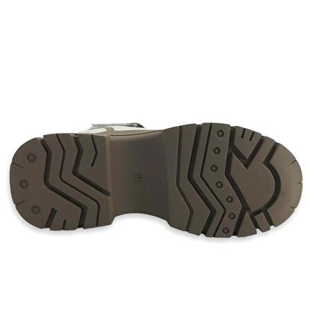 Guja 3310-1 İçi Kürklü  Kadın Spor Bot-Bej