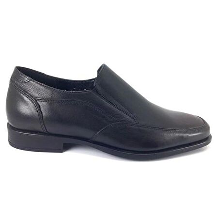 King Paolo 1310 Hakiki Deri Klimalı Erkek Ayakkabı-Siyah