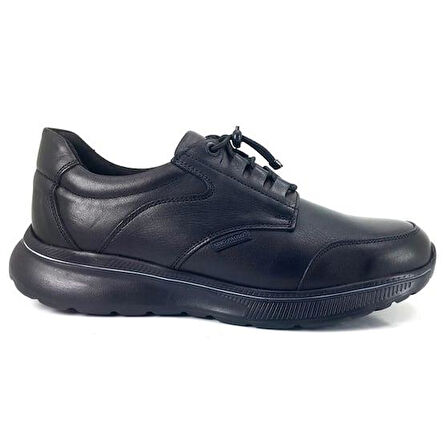 King Paolo1231 Hakiki der Anatomik Erkek Ayakkabı-Siyah