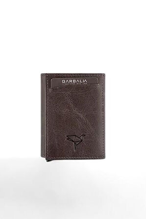 Garbalia Bryant Deri Mekanizmalı Erkek Kartlık-Gri