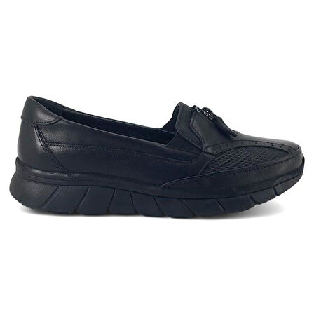 Beety 040 Günlük Ortopedik Kadın Ayakkabı-Siyah