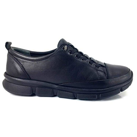 Beety 605 Günlük Ortopedik Kadın Ayakkabı-Siyah