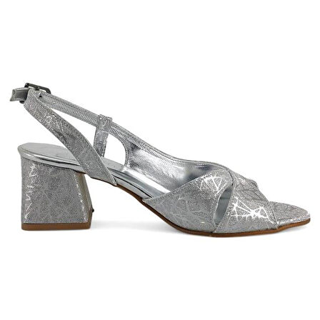 Beety 958 Günlük Klasik Kadın Ayakkabı-Gümüş