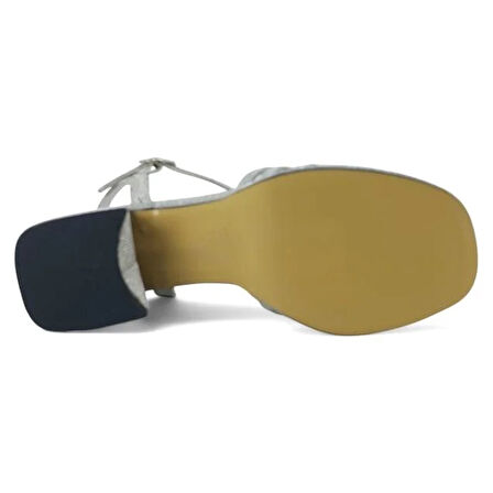 Beety 406 Günlük Kadın Abiye Ayakkabı-Gümüş