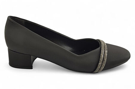 Beety 017 Günlük Kadın Abiye Ayakkabı-Siyah